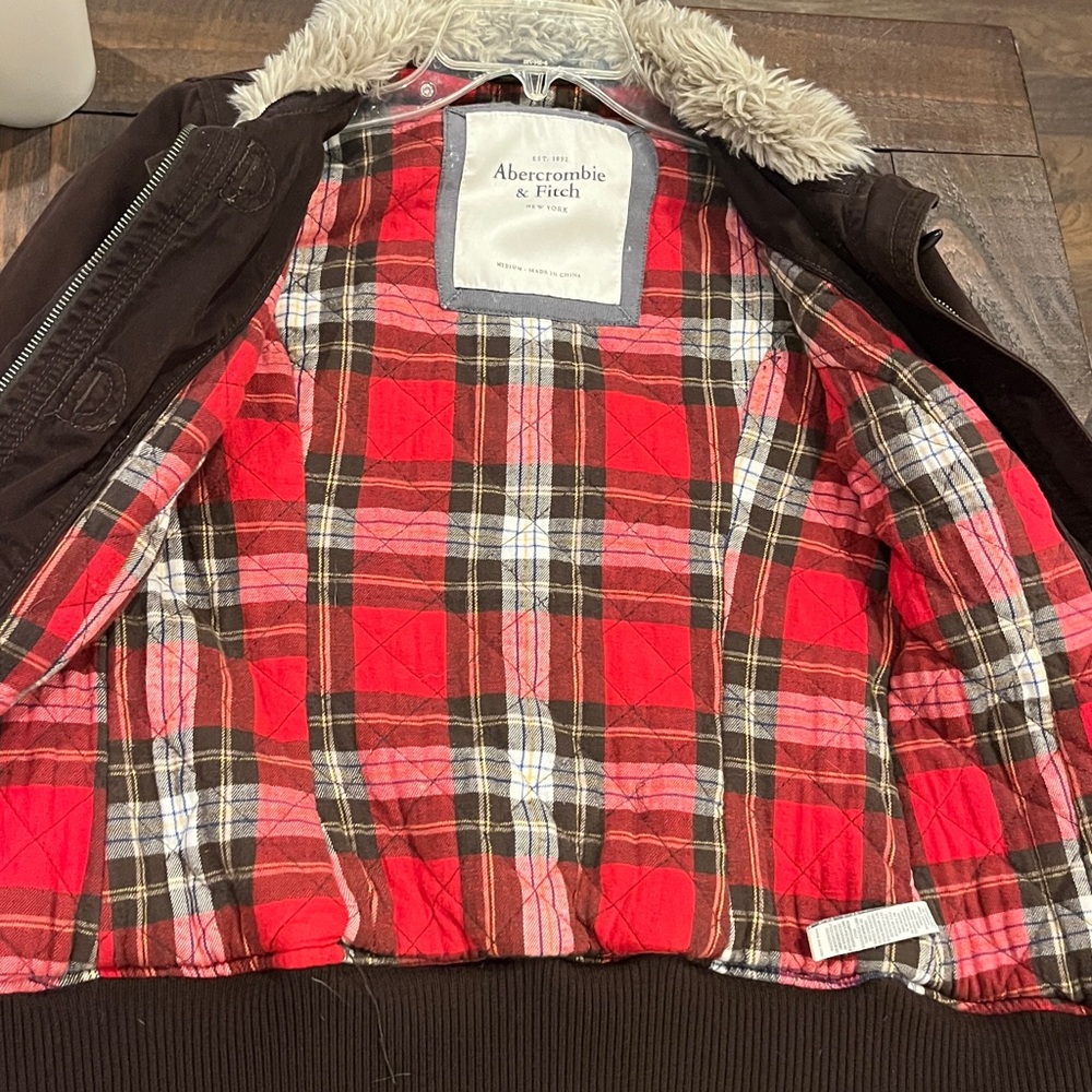 Abercrombie & Fitch Rare Vintage Bomber/Utility Jacket-Super Rare - Picture 10 of 17